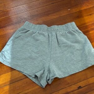 Source Unknown Women's Heather Gray Athletic Lounge Shorts